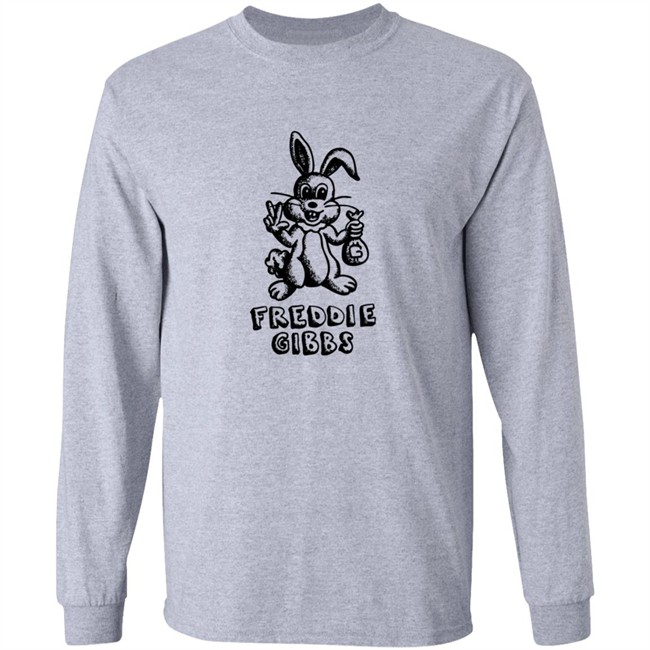 Kane Comics Merch Cartoon Bunny Hoodie Grey Kane Comics Merch Cartoon Bunny Hoodie Grey