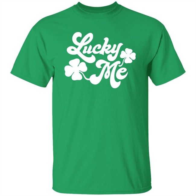 Charlie Hustle Merch Lucky Me St Patrick's Day Tee Shirt