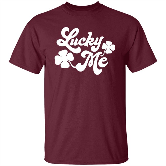 Charlie Hustle Merch Lucky Me St Patrick's Day Tee Shirt Charlie Hustle Merch Lucky Me St Patrick's Day Tee Shirt
