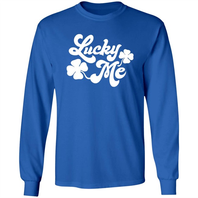 Charlie Hustle Merch Lucky Me St Patrick's Day Tee Shirt Charlie Hustle Merch Lucky Me St Patrick's Day Tee Shirt