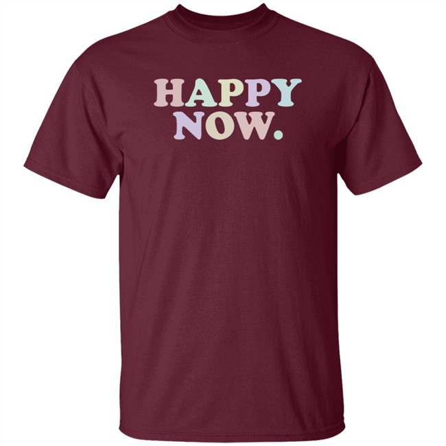 Multi Color Happy Now Pentatonix Tee Shirt Multi Color Happy Now Pentatonix Tee Shirt