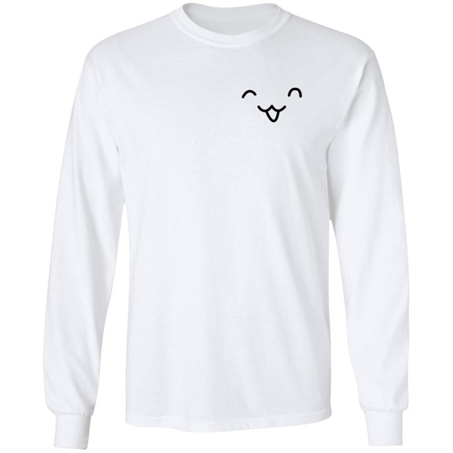 Girbeagly Merch Cute Face Long Sleeve Tee Shirt