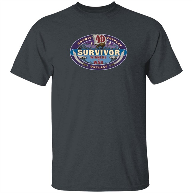 Cbs Store Survivor Season 40 Winners At War Logo T Shirt Cbs Store Survivor Season 40 Winners At War Logo T Shirt