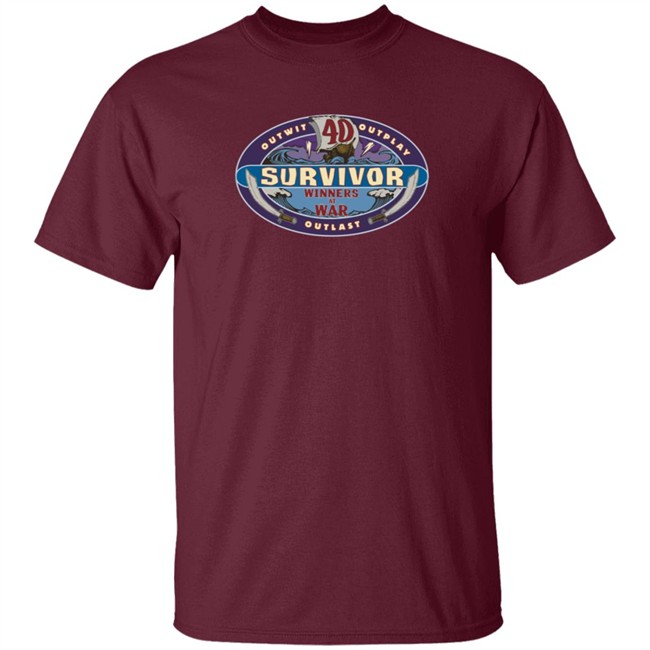 Cbs Store Survivor Season 40 Winners At War Logo T Shirt Cbs Store Survivor Season 40 Winners At War Logo T Shirt