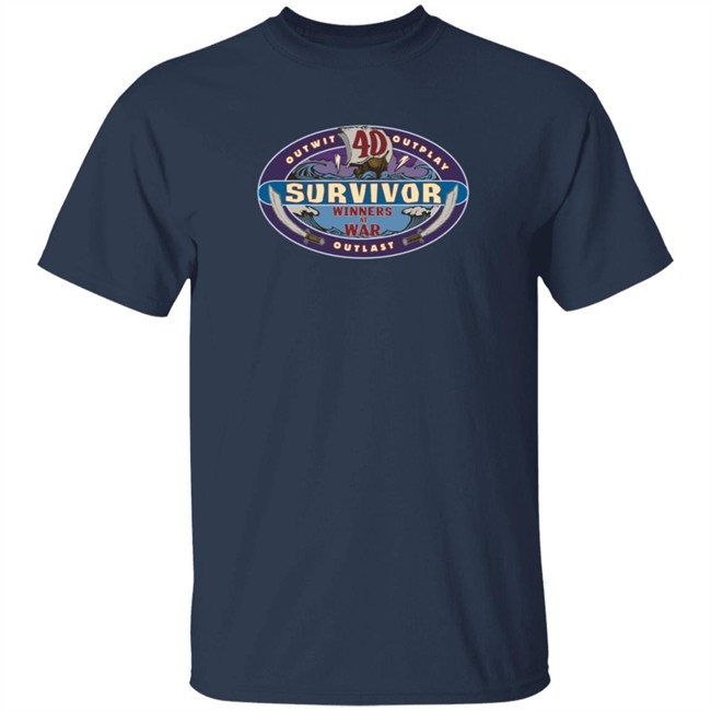 Cbs Store Survivor Season 40 Winners At War Logo T Shirt Cbs Store Survivor Season 40 Winners At War Logo T Shirt