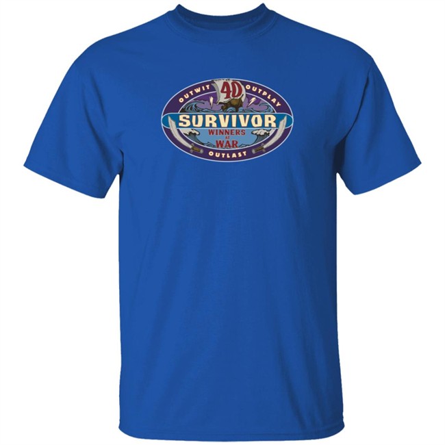 Cbs Store Survivor Season 40 Winners At War Logo T Shirt Cbs Store Survivor Season 40 Winners At War Logo T Shirt