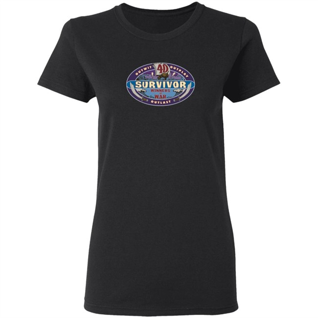 Cbs Store Survivor Season 40 Winners At War Logo T Shirt Cbs Store Survivor Season 40 Winners At War Logo T Shirt