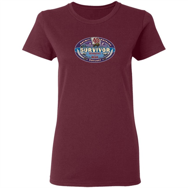 Cbs Store Survivor Season 40 Winners At War Logo T Shirt Cbs Store Survivor Season 40 Winners At War Logo T Shirt
