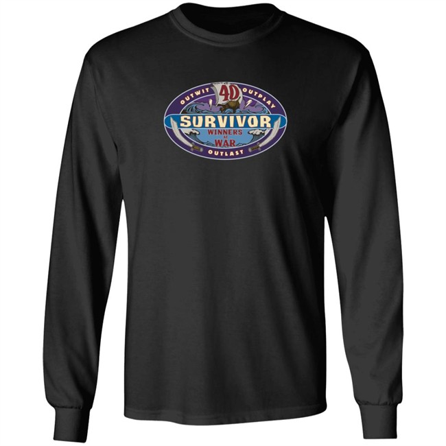 Cbs Store Survivor Season 40 Winners At War Logo T Shirt Cbs Store Survivor Season 40 Winners At War Logo T Shirt