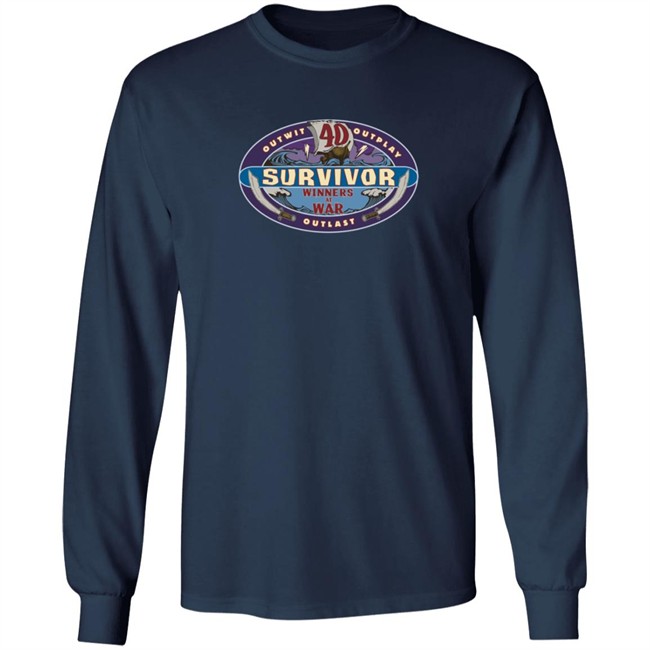 Cbs Store Survivor Season 40 Winners At War Logo T Shirt Cbs Store Survivor Season 40 Winners At War Logo T Shirt