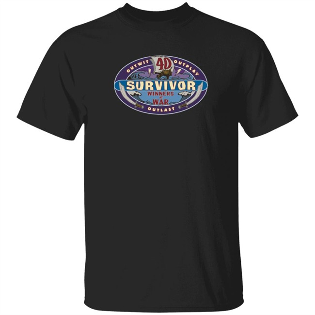 Cbs Store Survivor Season 40 Winners At War Logo T Shirt