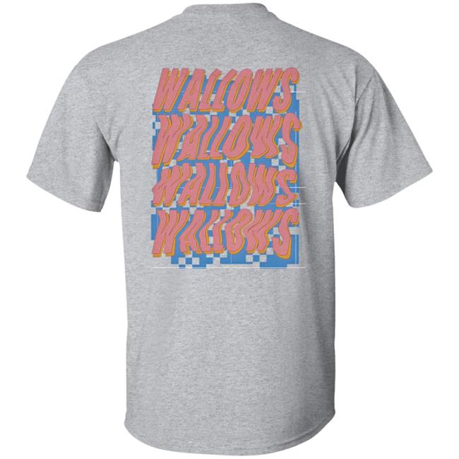 Wallows Store Wallows Warped Logo Hoodie Wallows Store Wallows Warped Logo Hoodie