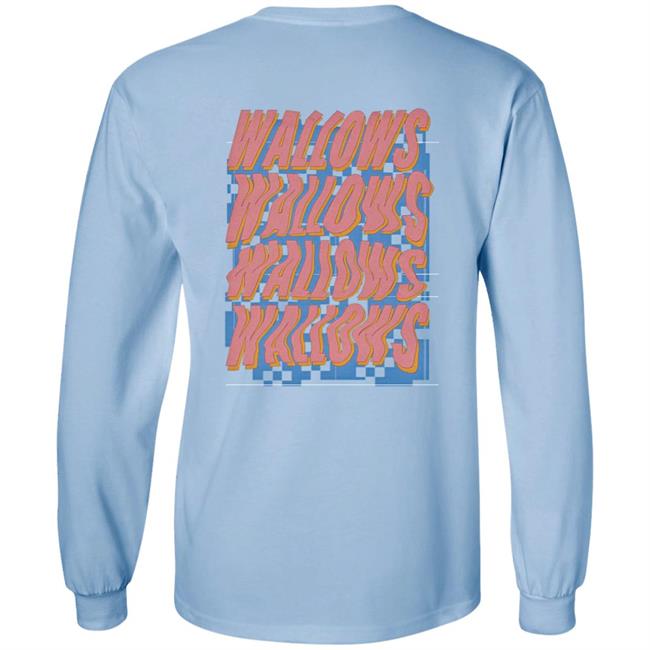 Wallows Store Wallows Warped Logo Hoodie Wallows Store Wallows Warped Logo Hoodie