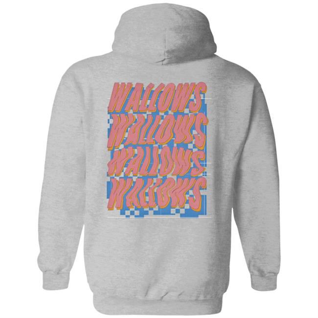 Wallows Store Wallows Warped Logo Hoodie Wallows Store Wallows Warped Logo Hoodie