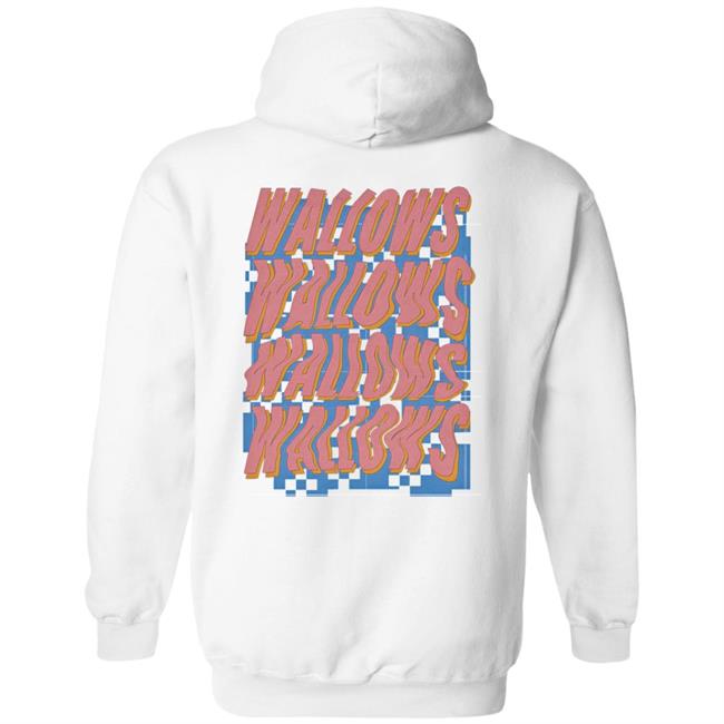 Wallows Store Wallows Warped Logo Hoodie Wallows Store Wallows Warped Logo Hoodie