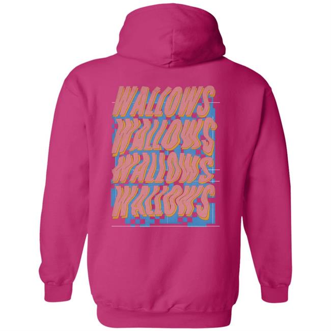 Wallows Store Wallows Warped Logo Hoodie Wallows Store Wallows Warped Logo Hoodie