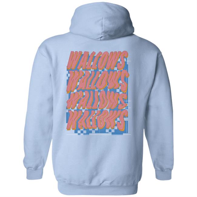 Wallows Store Wallows Warped Logo Hoodie Wallows Store Wallows Warped Logo Hoodie