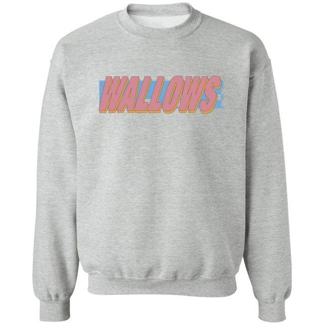 Wallows Store Wallows Warped Logo Hoodie Wallows Store Wallows Warped Logo Hoodie