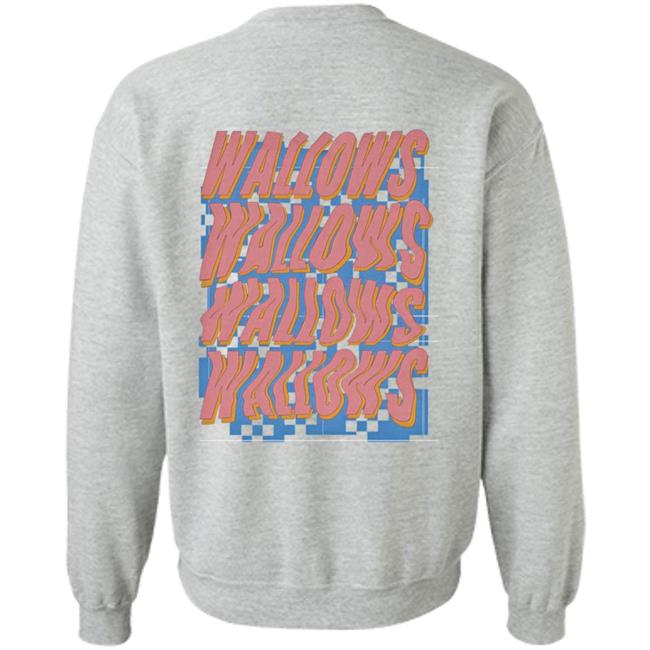 Wallows Store Wallows Warped Logo Hoodie Wallows Store Wallows Warped Logo Hoodie