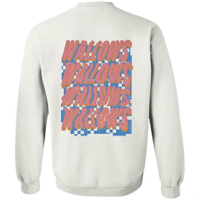 Wallows Store Wallows Warped Logo Hoodie Wallows Store Wallows Warped Logo Hoodie