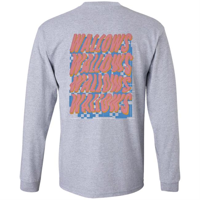 Wallows Store Wallows Warped Logo Hoodie Wallows Store Wallows Warped Logo Hoodie