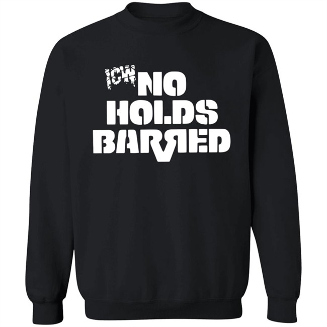 Icw No Holds Barred Merch Classic Logo White Shirt Icw No Holds Barred Merch Classic Logo White Shirt