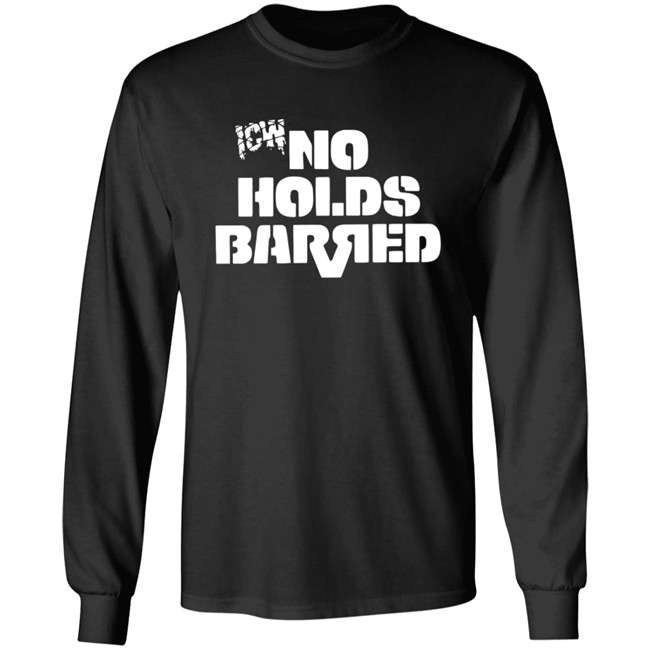 Icw No Holds Barred Merch Classic Logo White Shirt Icw No Holds Barred Merch Classic Logo White Shirt