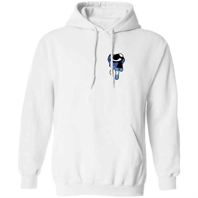 survival Merch Og University Drip Hoodie White