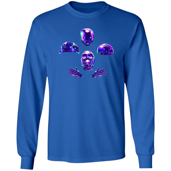 Zero Briant Shark Robot Bohemian Robots Tee Shirt Zero Briant Shark Robot Bohemian Robots Tee Shirt