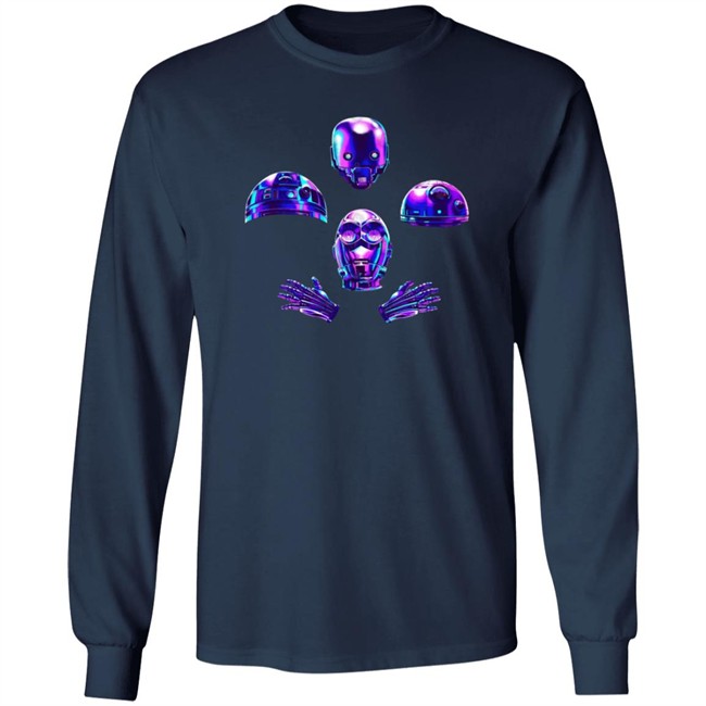 Zero Briant Shark Robot Bohemian Robots Tee Shirt Zero Briant Shark Robot Bohemian Robots Tee Shirt