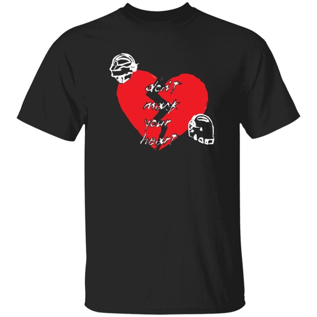 Shirtbimbo Merch Daft Heart Don't Mask Your Heart Shirt Daft Punk