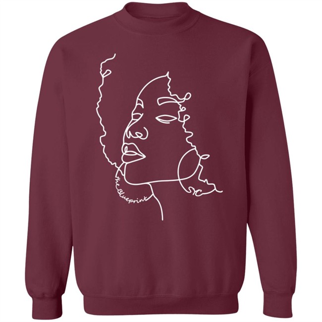 Soho Youth Club Merch Black Girl Blueprint Sweatshirt Soho Youth Club Merch Black Girl Blueprint Sweatshirt