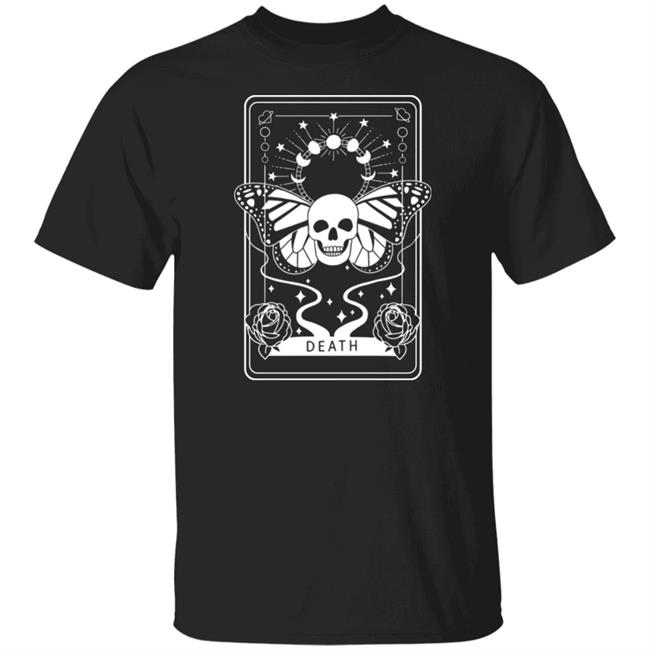Ihascupquake Merch New Beginnings Death Tarot T Shirt