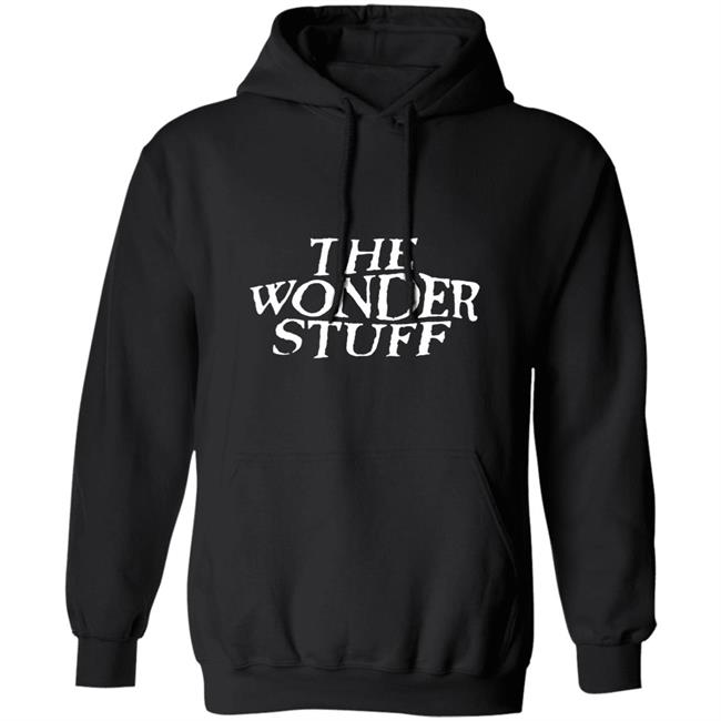 Miles Hunt TWS The Wonder Stuff Logo Hoodie Sweatshirt