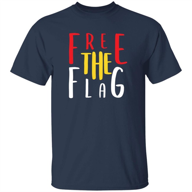 Clothing The Gaps Merch Free The Flag Tee Shirt Clothing The Gaps Merch Free The Flag Tee Shirt