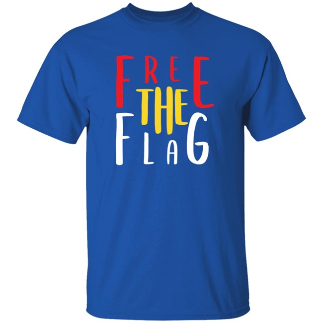 Clothing The Gaps Merch Free The Flag Tee Shirt Clothing The Gaps Merch Free The Flag Tee Shirt