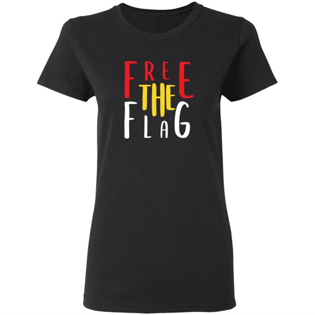 Clothing The Gaps Merch Free The Flag Tee Shirt Clothing The Gaps Merch Free The Flag Tee Shirt