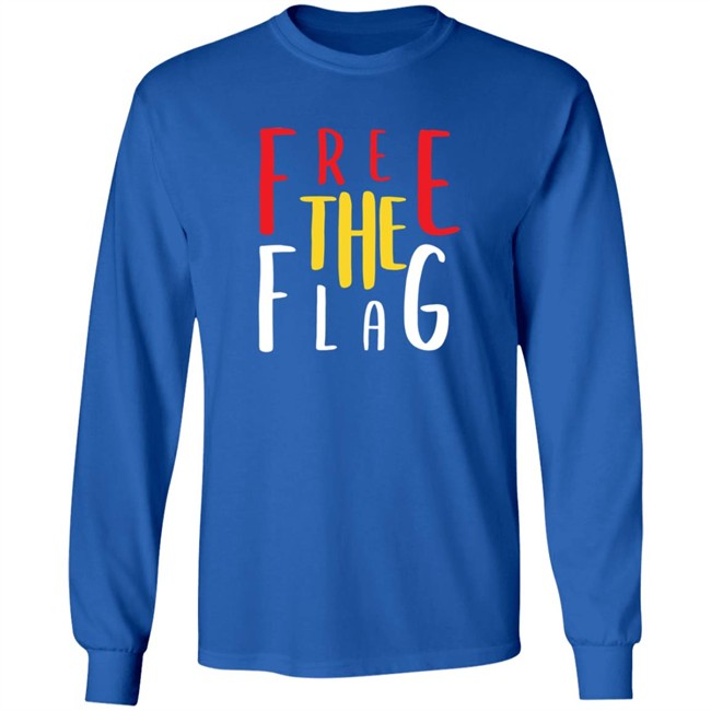 Clothing The Gaps Merch Free The Flag Tee Shirt Clothing The Gaps Merch Free The Flag Tee Shirt