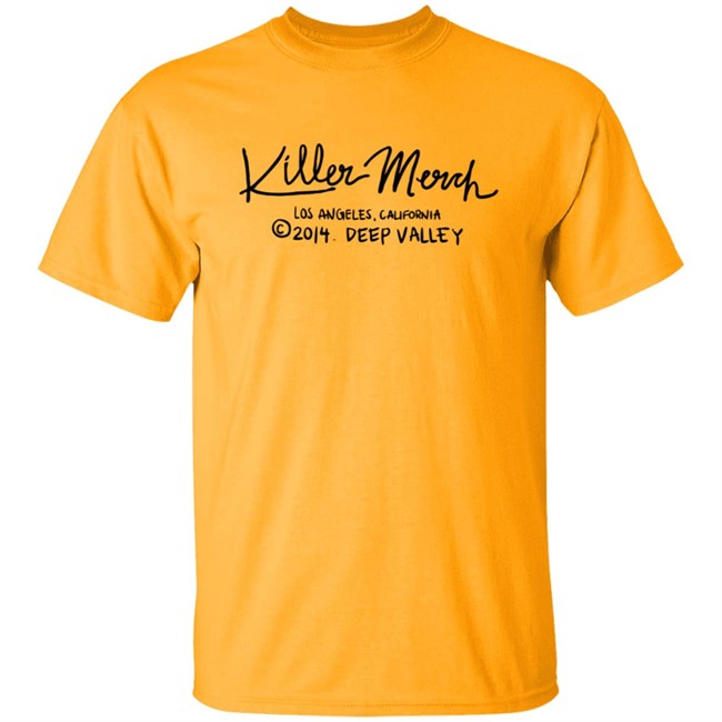 Killer Merch Deep Valley Killer Tee Shirt Killer Merch Deep Valley Killer Tee Shirt