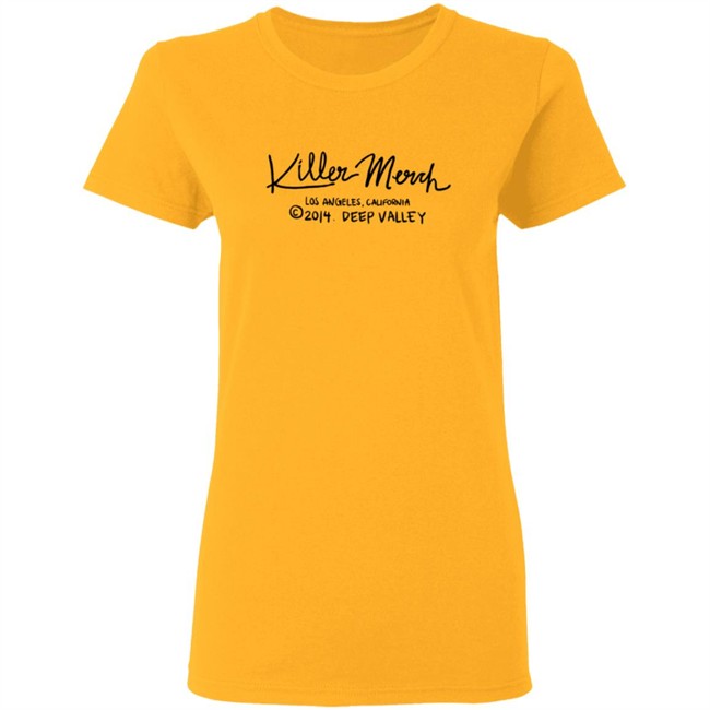 Killer Merch Deep Valley Killer Tee Shirt Killer Merch Deep Valley Killer Tee Shirt