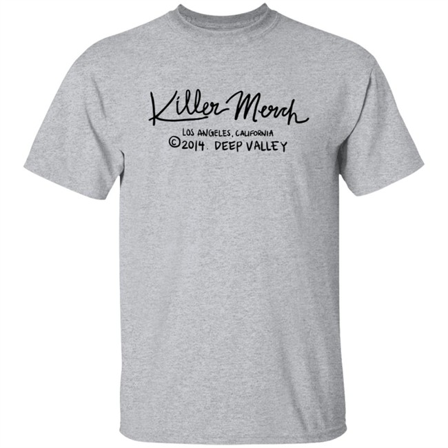 Killer Merch Deep Valley Killer Tee Shirt Killer Merch Deep Valley Killer Tee Shirt