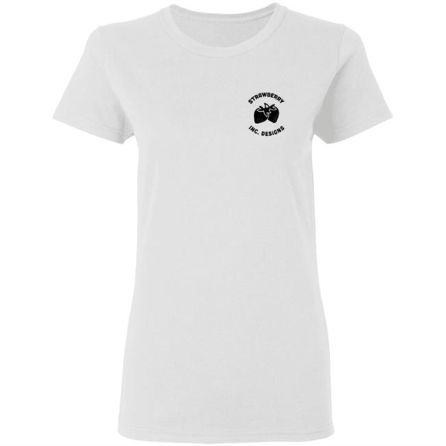 Strawberry Inc Designs Pink Shirt Strawberry Inc Designs Pink Shirt