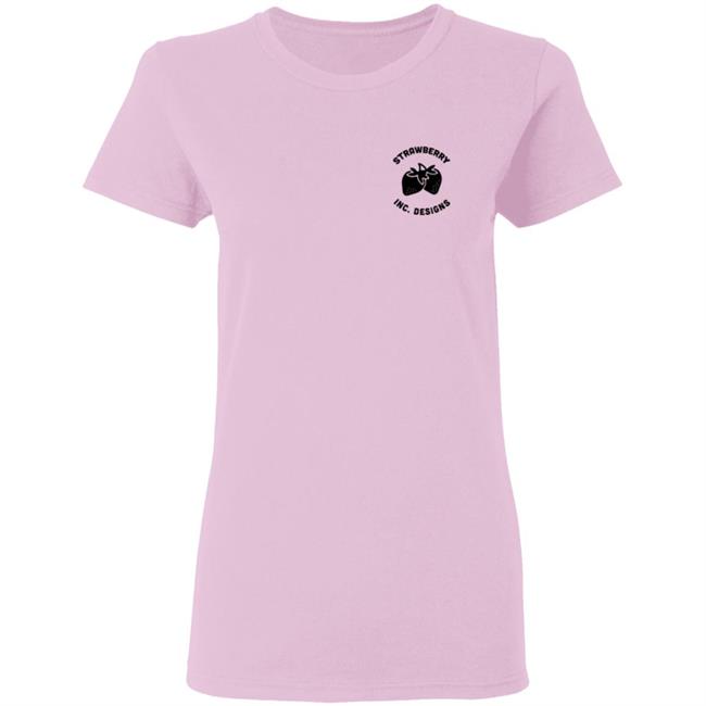 Strawberry Inc Designs Pink Shirt Strawberry Inc Designs Pink Shirt