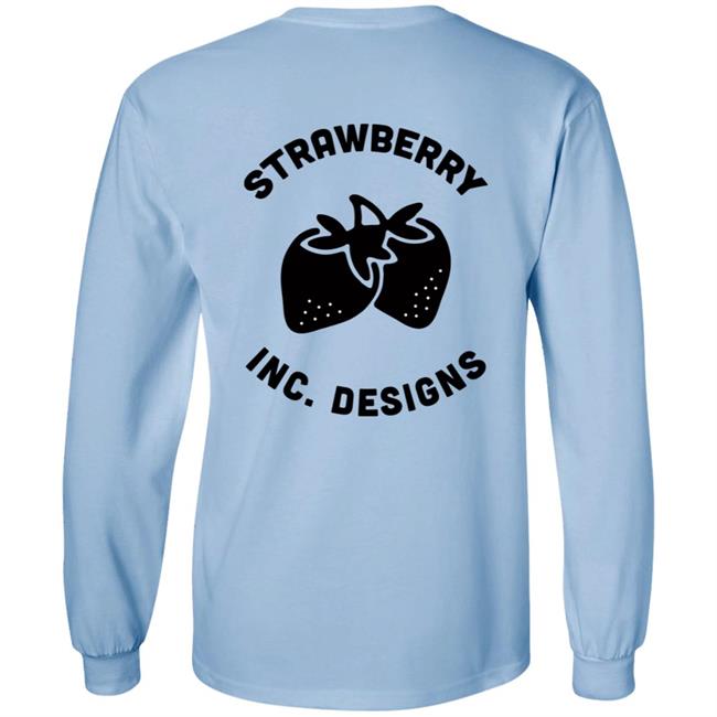 Strawberry Inc Designs Pink Shirt Strawberry Inc Designs Pink Shirt