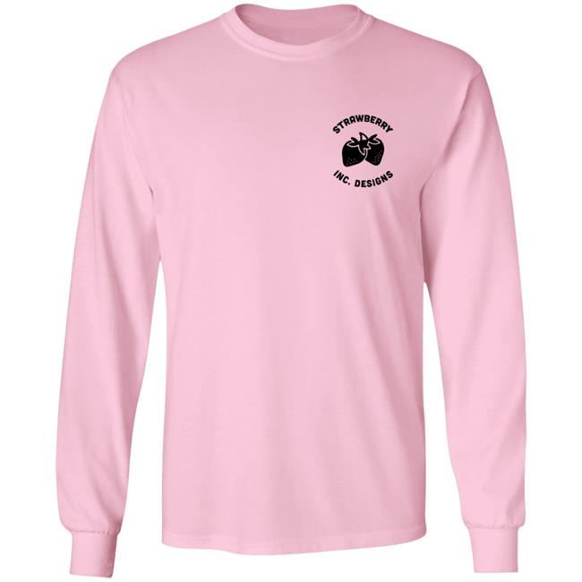Strawberry Inc Designs Pink Shirt Strawberry Inc Designs Pink Shirt