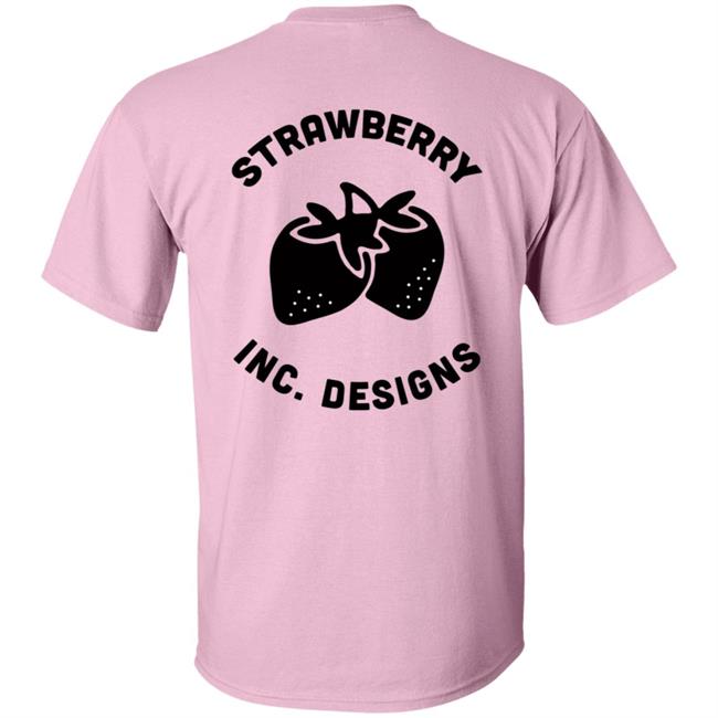 Strawberry Inc Designs Pink Shirt Strawberry Inc Designs Pink Shirt
