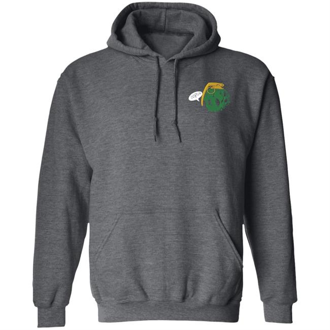 Thicc Boy Merch Oops Grenade Long Body Black Tee Thicc Boy Merch Oops Grenade Long Body Black Tee