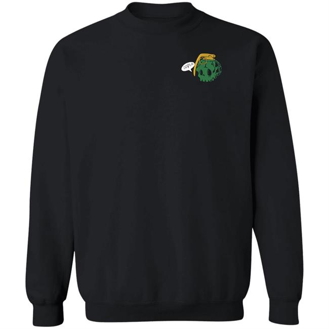 Thicc Boy Merch Oops Grenade Long Body Black Tee Thicc Boy Merch Oops Grenade Long Body Black Tee