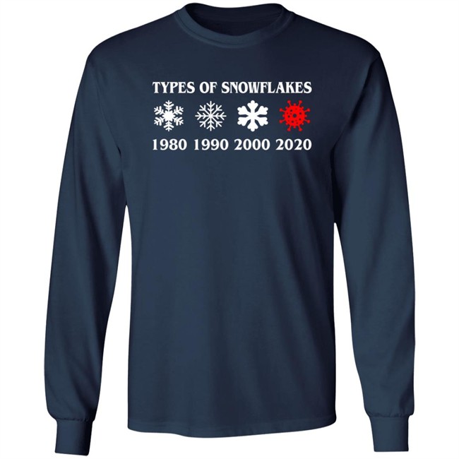 Inspire Uplift Types Of Snowflakes Tee Shirt Inspire Uplift Types Of Snowflakes Tee Shirt