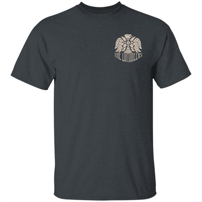 The Lumineers Merch Soaring Eagle Crest Shirt The Lumineers Merch Soaring Eagle Crest Shirt